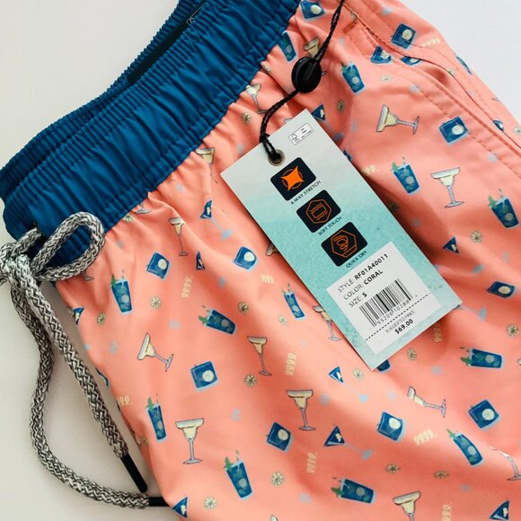 RAINFOREST Men's Swim Trunks NWT Size S - Picture 3 of 5